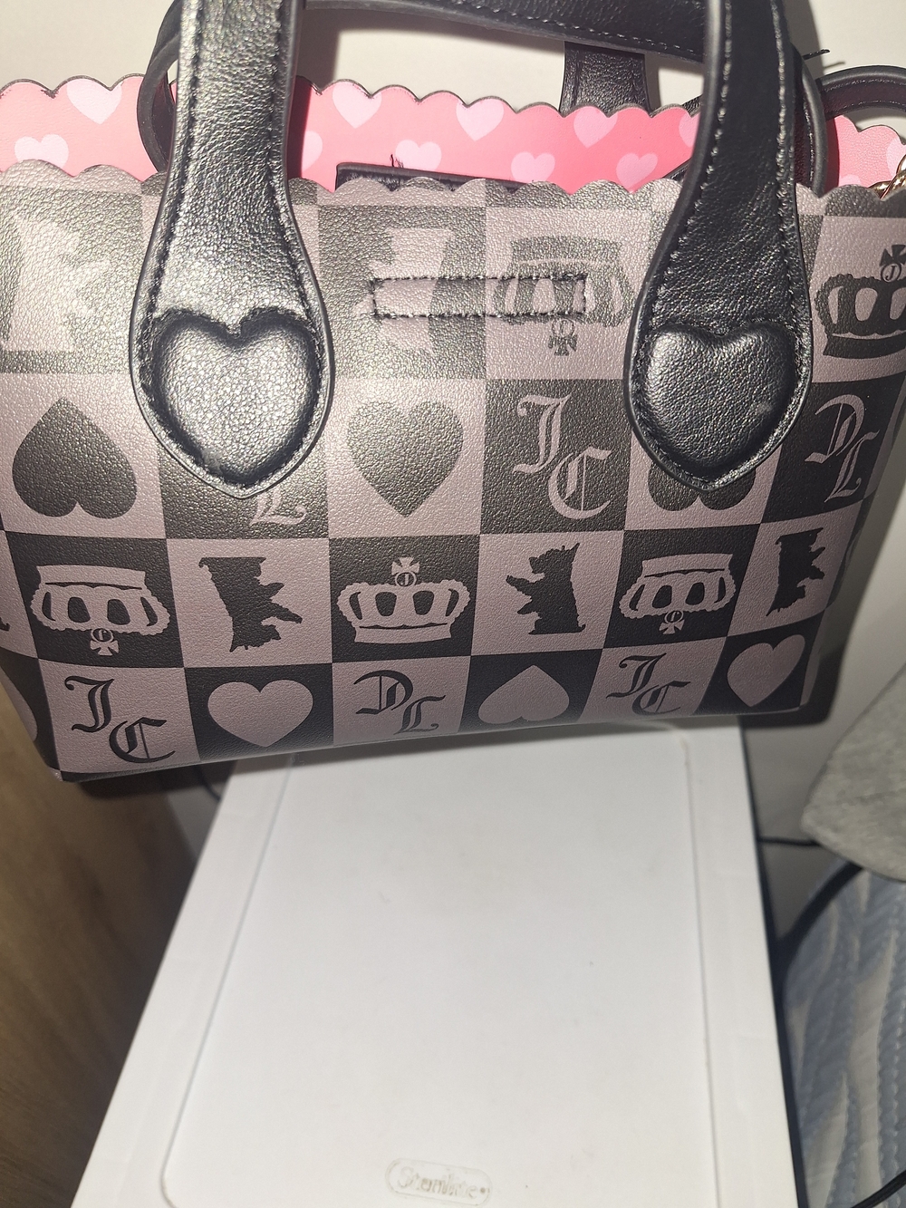 EXCLUSIVE Juicy Couture Black and Brown Signature Tote - Picture 6 of 8